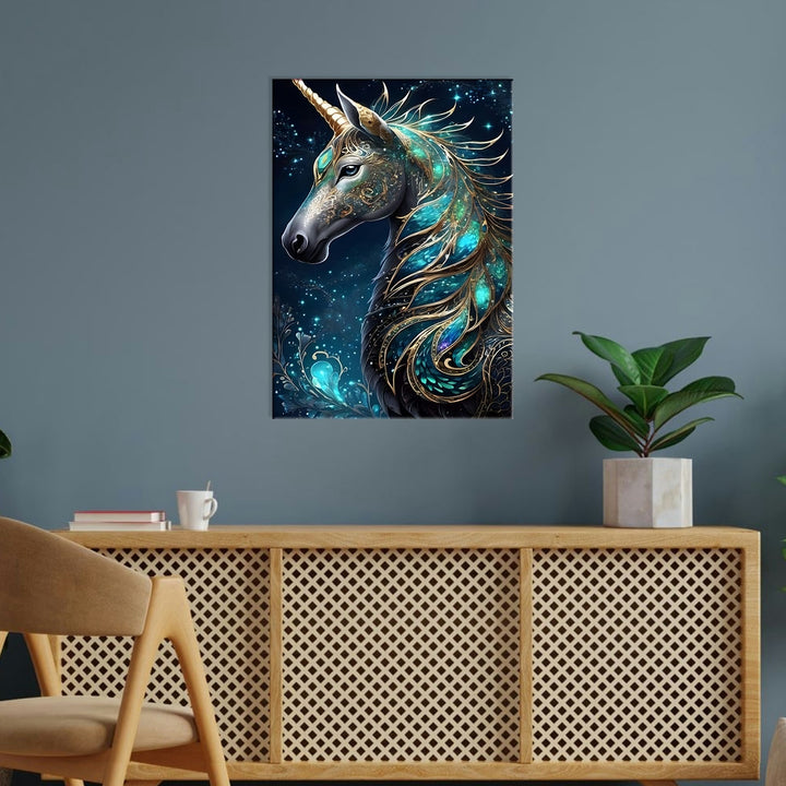 Metal Poster - Wildlife Unicorn UN01