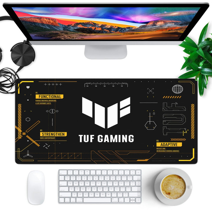 Anti-Slip Desk Mat Gaming Mouse Pad - TUF Gaming Tech Design