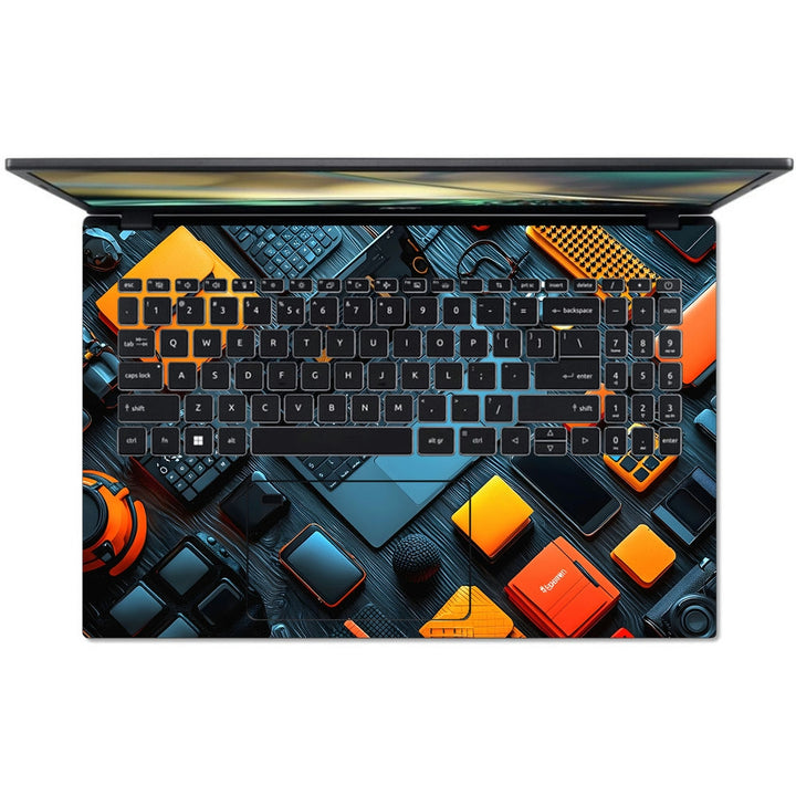 Acer Laptop Skin - Futuristic Circuit Board Graphics