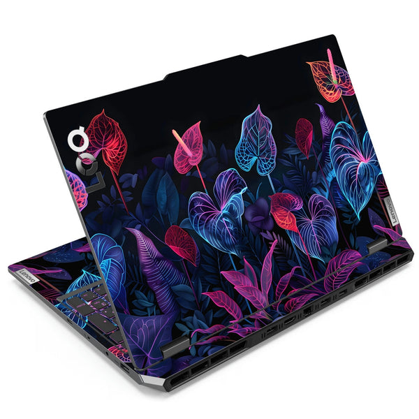 Lenovo LOQ Laptop Skin - Midnight Floral Blossom Pattern