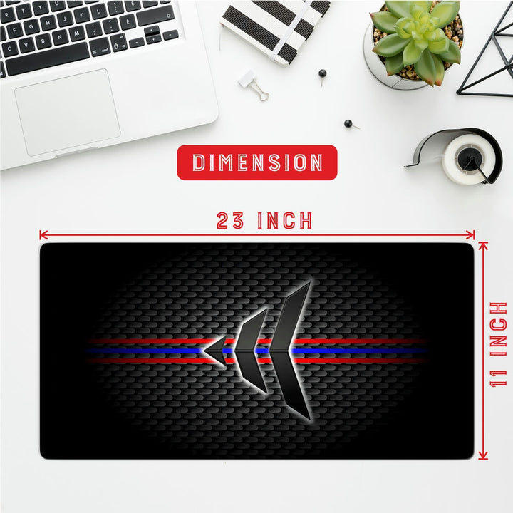 Anti-Slip Desk Mat Gaming Mouse Pad - Night Hawk