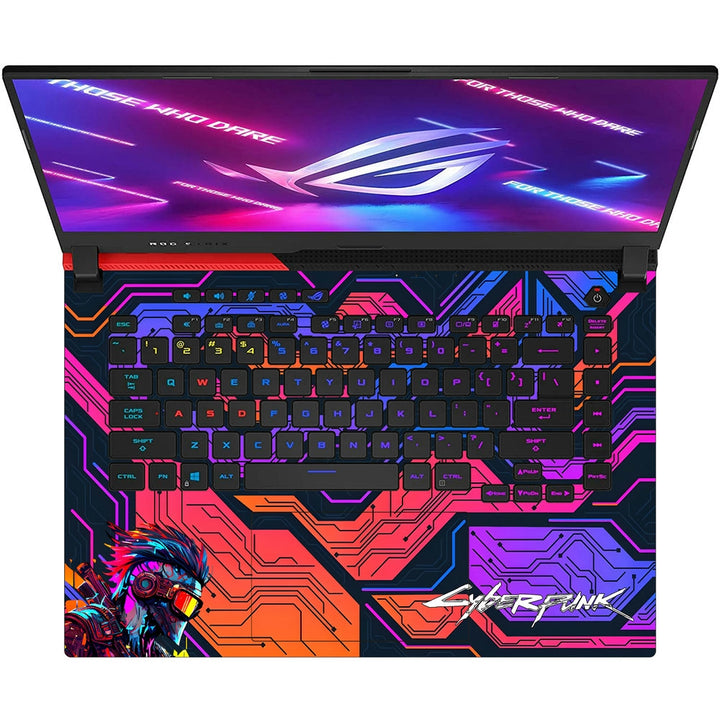 Asus Laptop Skin - Cyberpunk Digital Vortex