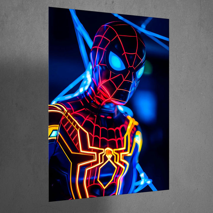 Metal Poster - Superhero Spiderman SM04