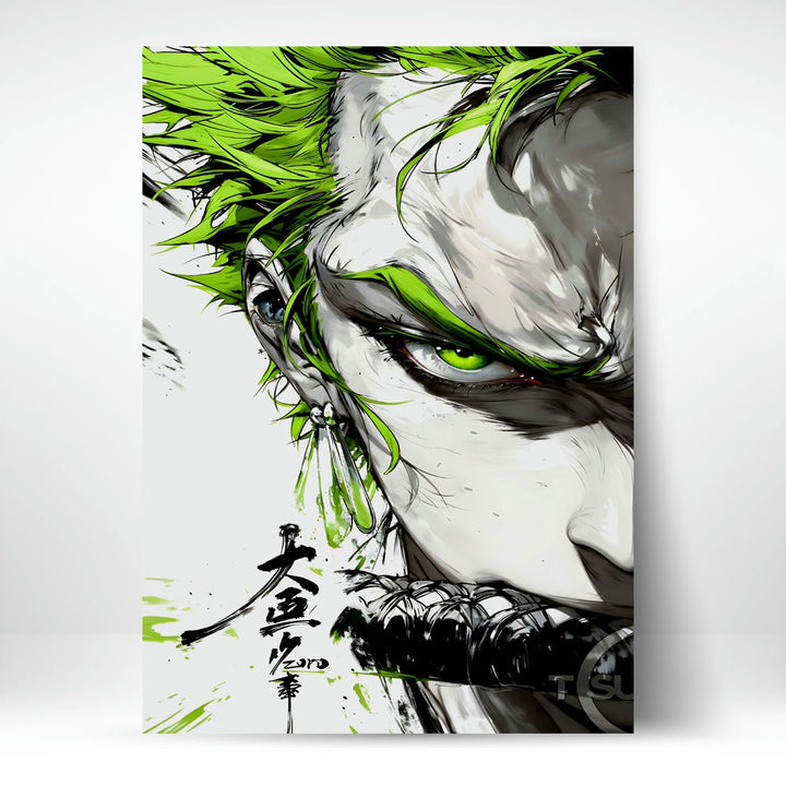 Metal Poster - One Piece Roronoa Zoro OP27