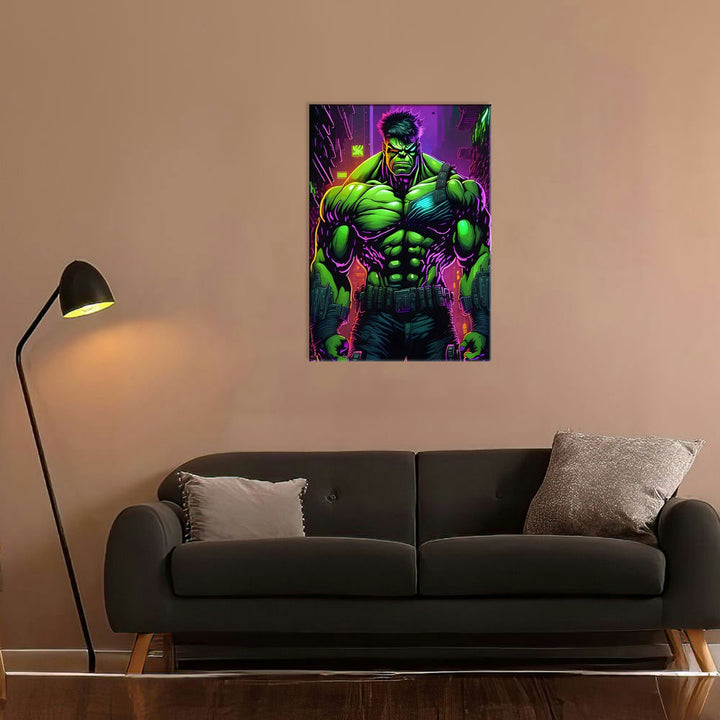 Metal Poster - Superhero Hulk SH01