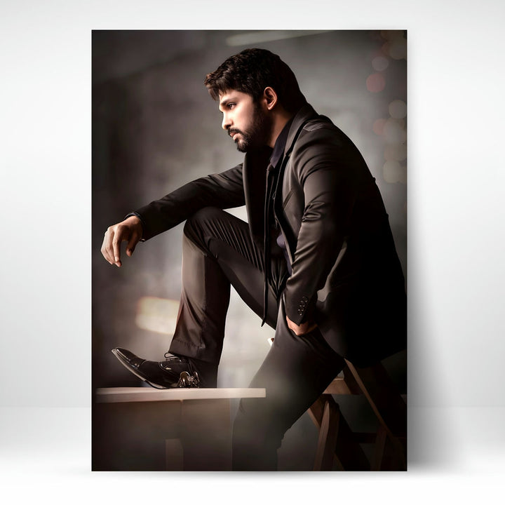 Metal Poster - Allu Arjun AA01