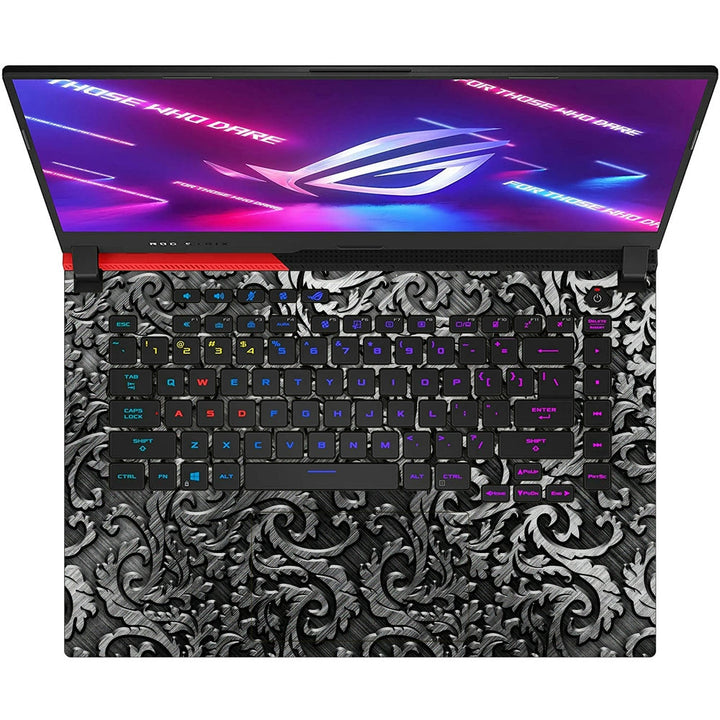 Asus Laptop Skin - Metal Floral