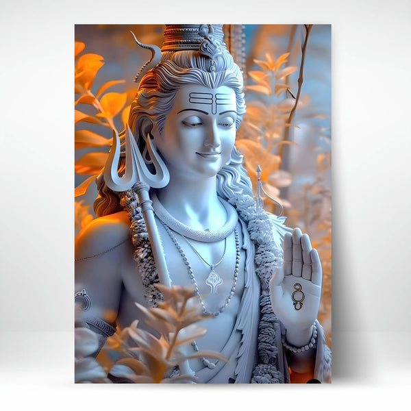 Metal Poster - Lord Shiva LS03