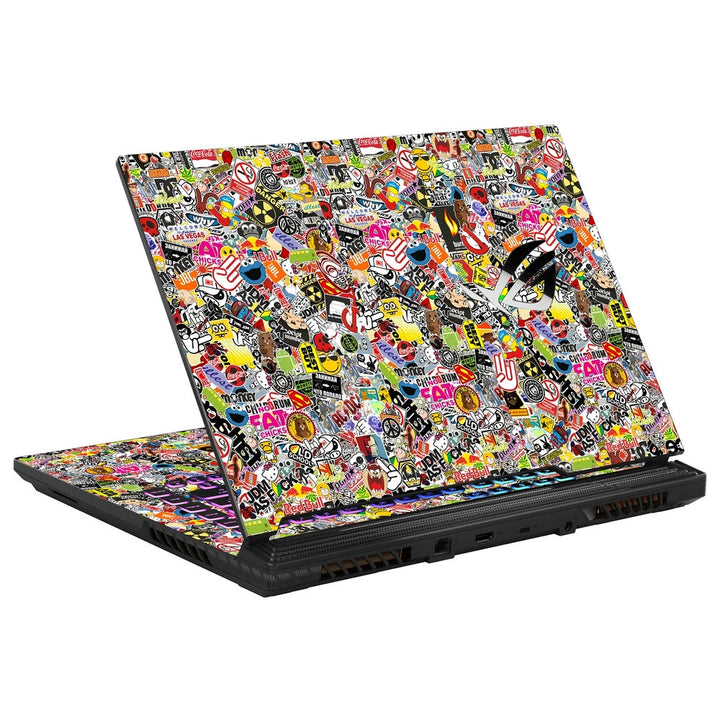 Asus Laptop Skin - Hand Sticker Bomb