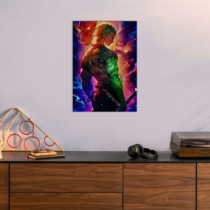 Metal Poster - One Piece Roronoa Zoro OP38