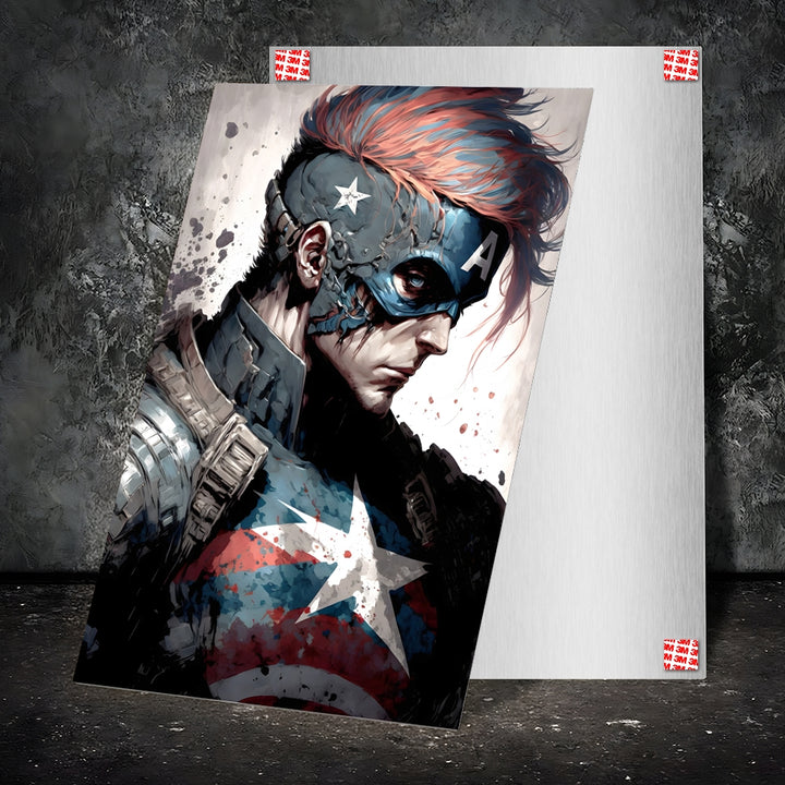 Metal Poster - Superhero Captain America CAP15