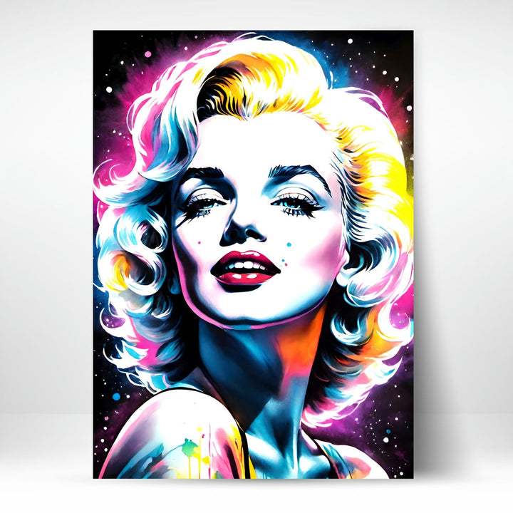 Metal Poster - Neon Monroe