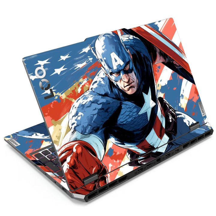 Laptop Skin - Captain America Heroic