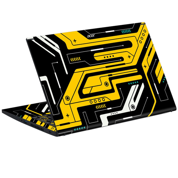 Acer Laptop Skin - Amber Circuit