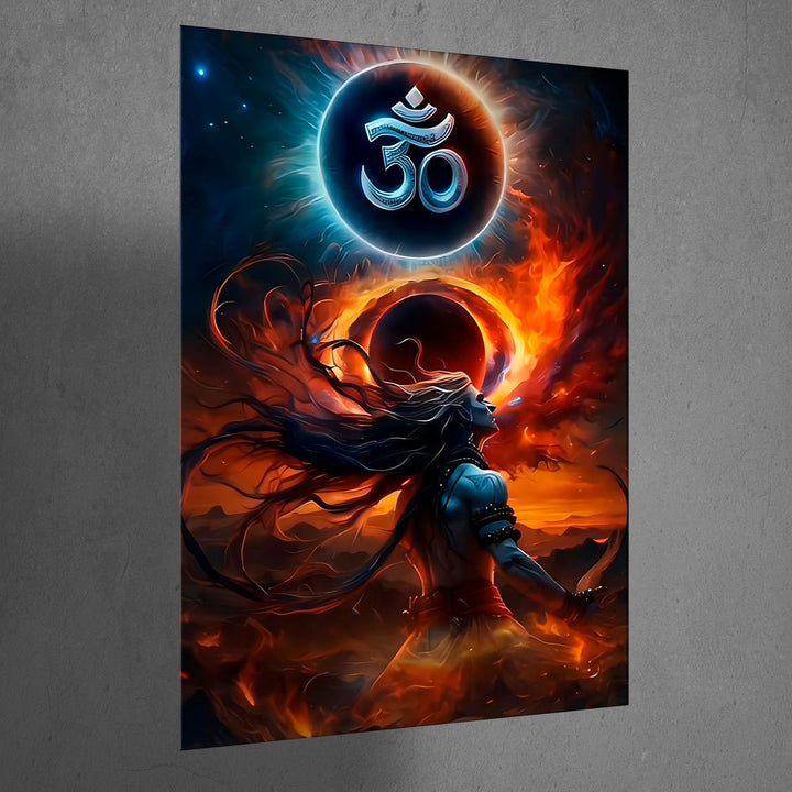 Metal Poster - Lord Shiva LS09