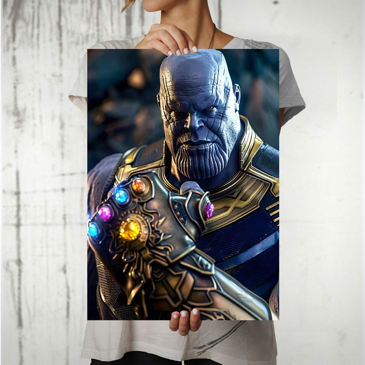 Metal Poster - Superhero Thenos TN01