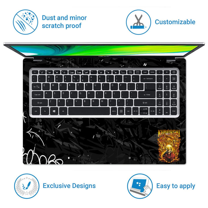 Laptop Skin - One Piece Anime Legendary DS22