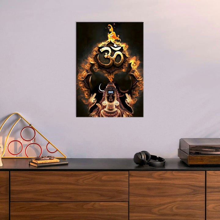 Metal Poster - Lord Shiva LS12