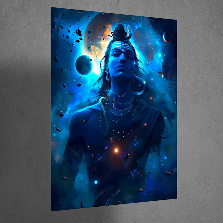 Metal Poster - Lord Shiva LS10