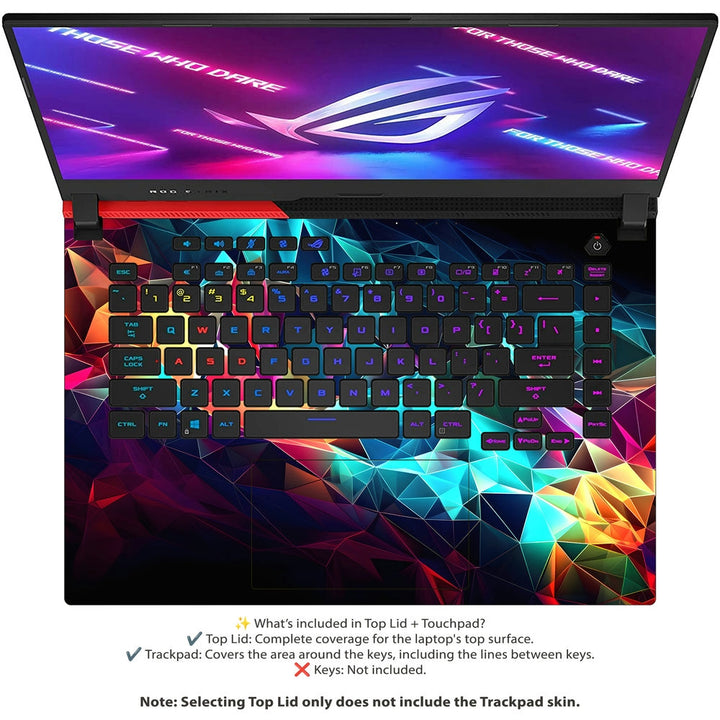 Asus Laptop Skin - Prismatic Aurora