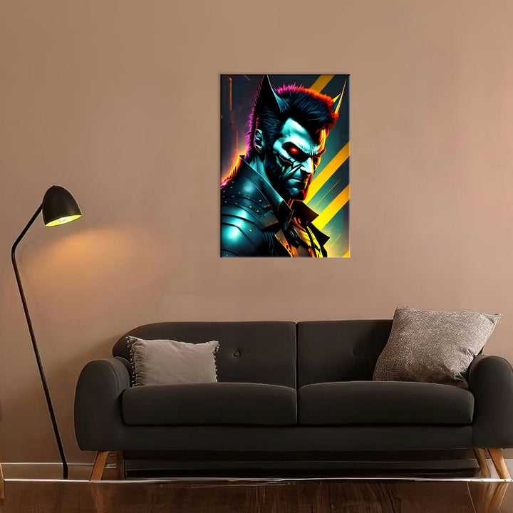 Metal Poster - Superhero Wolverine WOL04