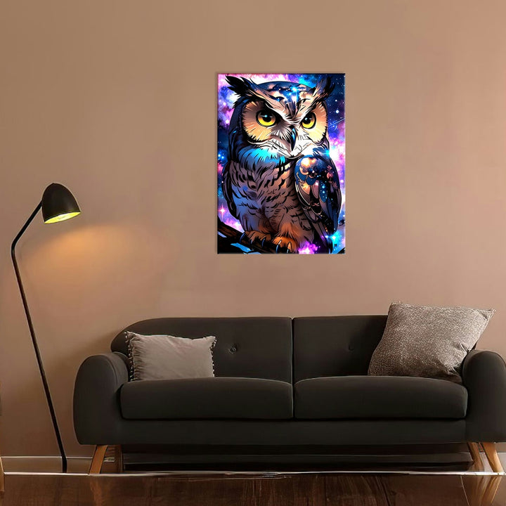 Metal Poster - Wildlife Owl WO05