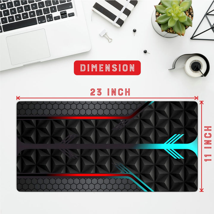 Anti-Slip Desk Mat Gaming Mouse Pad - Arrow Focus