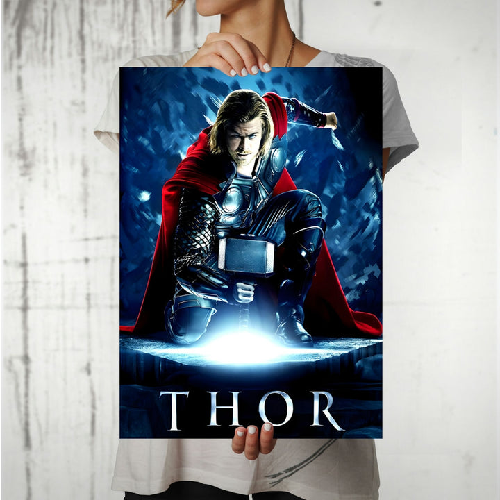 Metal Poster - Superhero Thor TH02