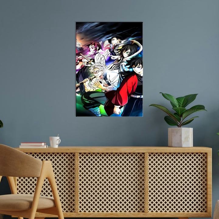 Metal Poster - Anime Demon Slayer DS01