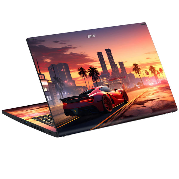 Acer Laptop Skin - GTA 6 Sunset Drive