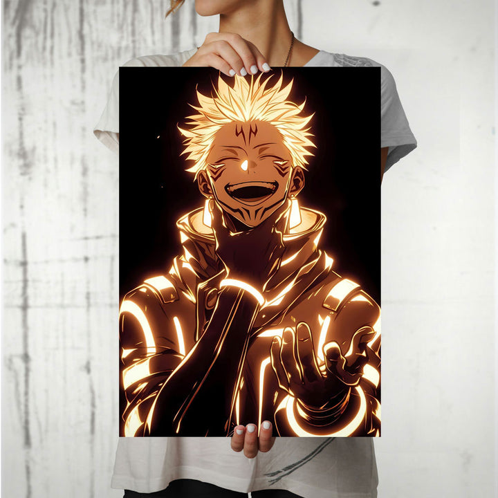 Metal Poster - Anime Sukuna SK06