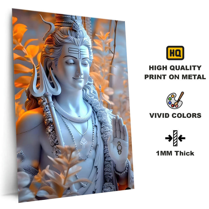 Metal Poster - Lord Shiva LS03