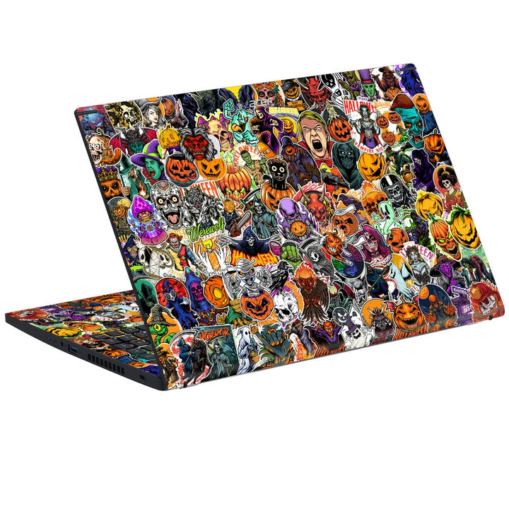 Acer Laptop Skin - Halloween Sticker Bomb