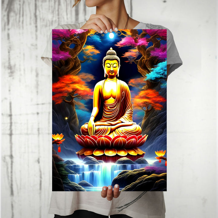 Metal Poster - Lord Buddha LB25