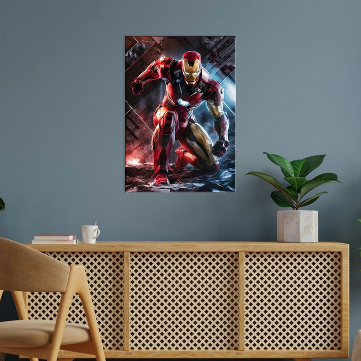 Metal Poster - Superhero Iron Man IM04