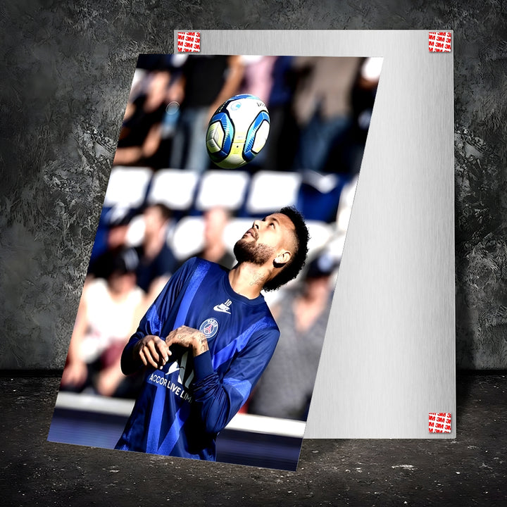 Metal Poster - Footballer Neymar Jr NJR01