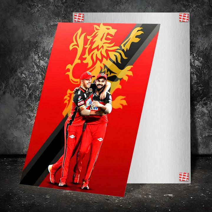 Metal Poster - Virat Kohli VK07