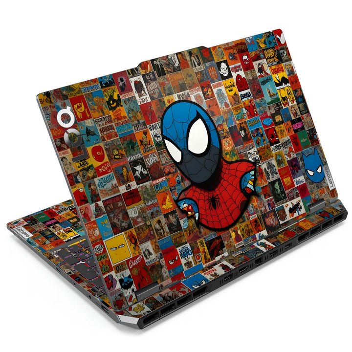 Lenovo LOQ Laptop Skin - Spiderman Collage