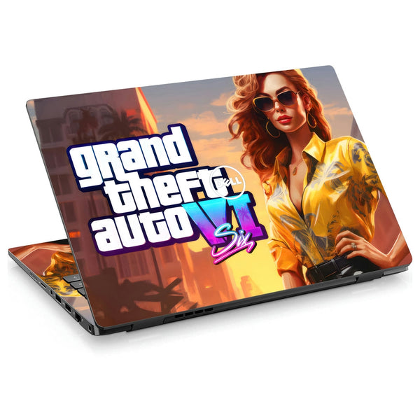 Dell Laptop Skin - GTA 6 Character Style