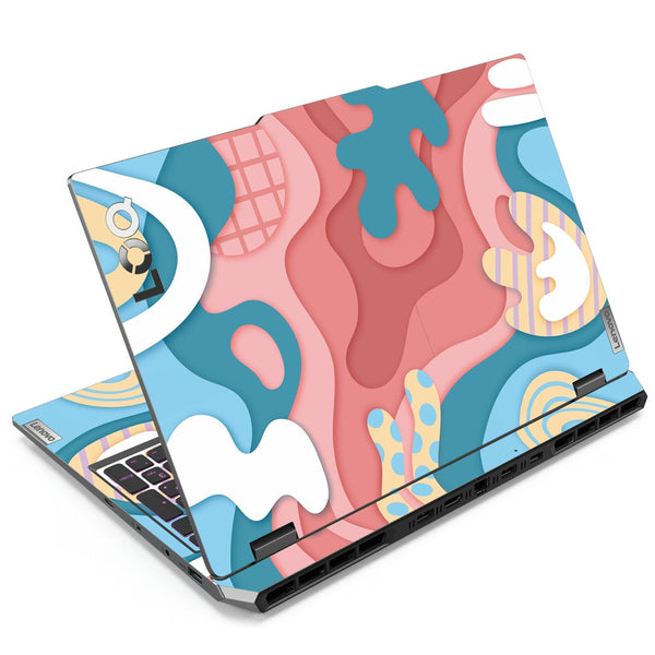 Lenovo LOQ Laptop Skin - Playful Abstract Shapes