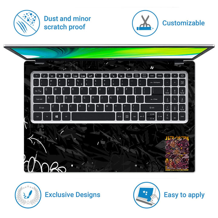 Laptop Skin - One Piece Anime Legendary DS45