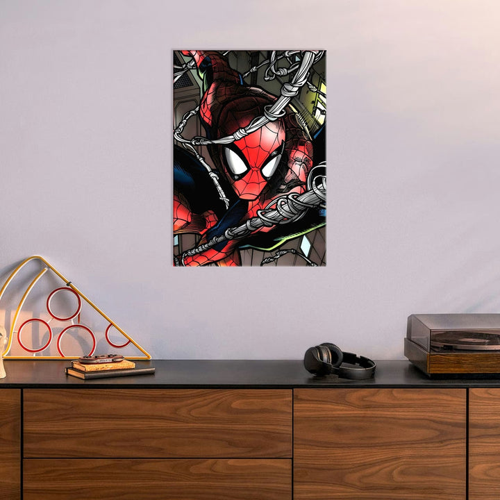 Metal Poster - Superhero Spiderman SM09