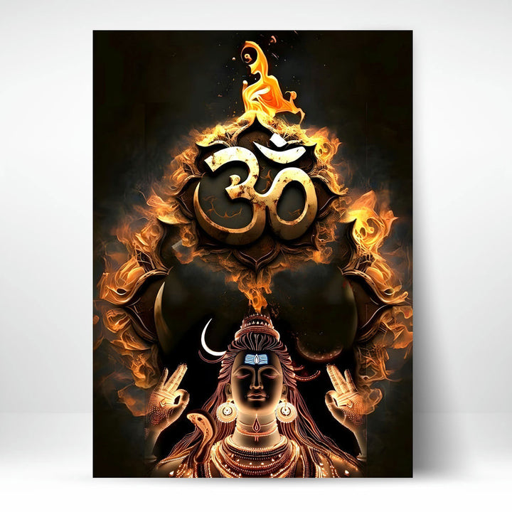 Metal Poster - Lord Shiva LS12