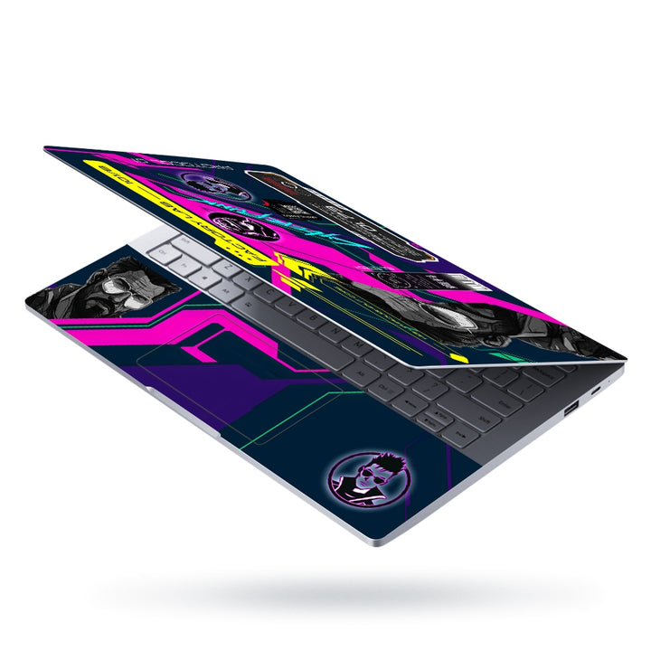 Laptop Skin - Cyberpunk Neon Nexus