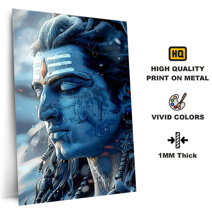 Metal Poster - Lord Shiva LS01