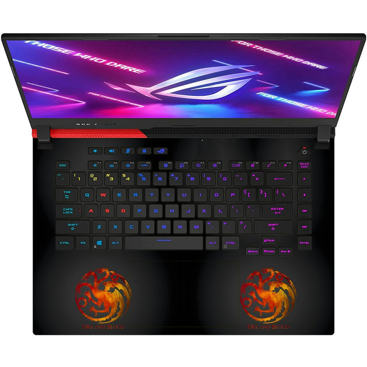 Asus Laptop Skin - House of Dragon Fire & Blood