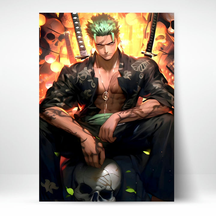 Metal Poster - One Piece Roronoa Zoro OP51