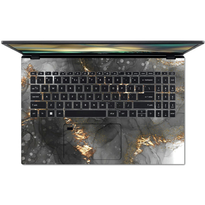 Acer Laptop Skin - Exploding Earth Texture Abstract