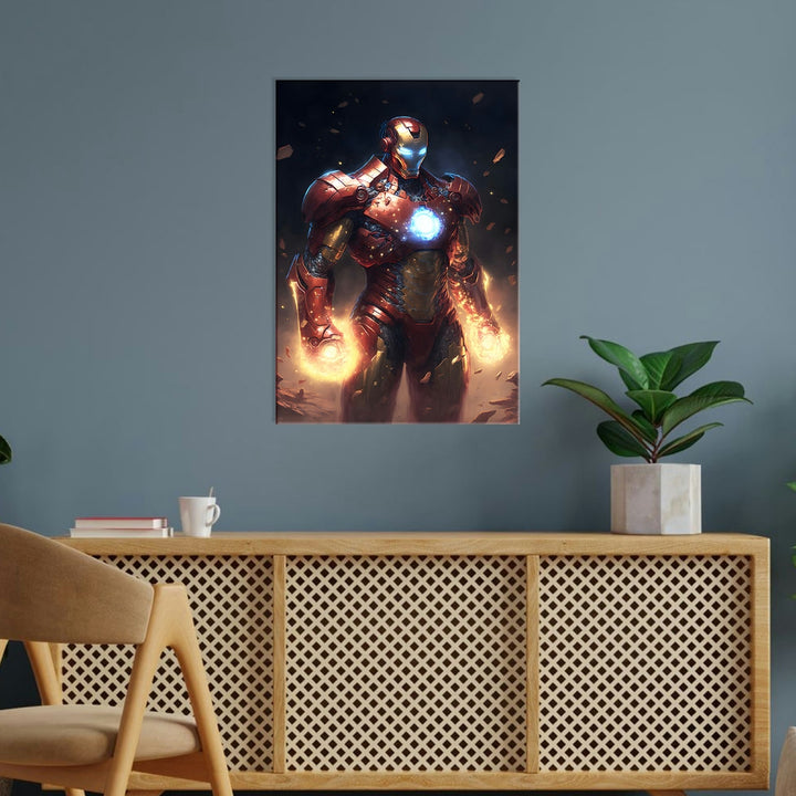 Metal Poster - Superhero Iron Man IM17