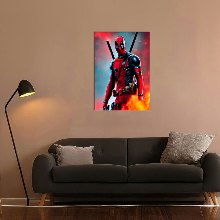 Metal Poster - Superhero Deadpool DP03